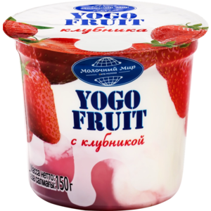 Йогурт Yogo Fruit Клубника